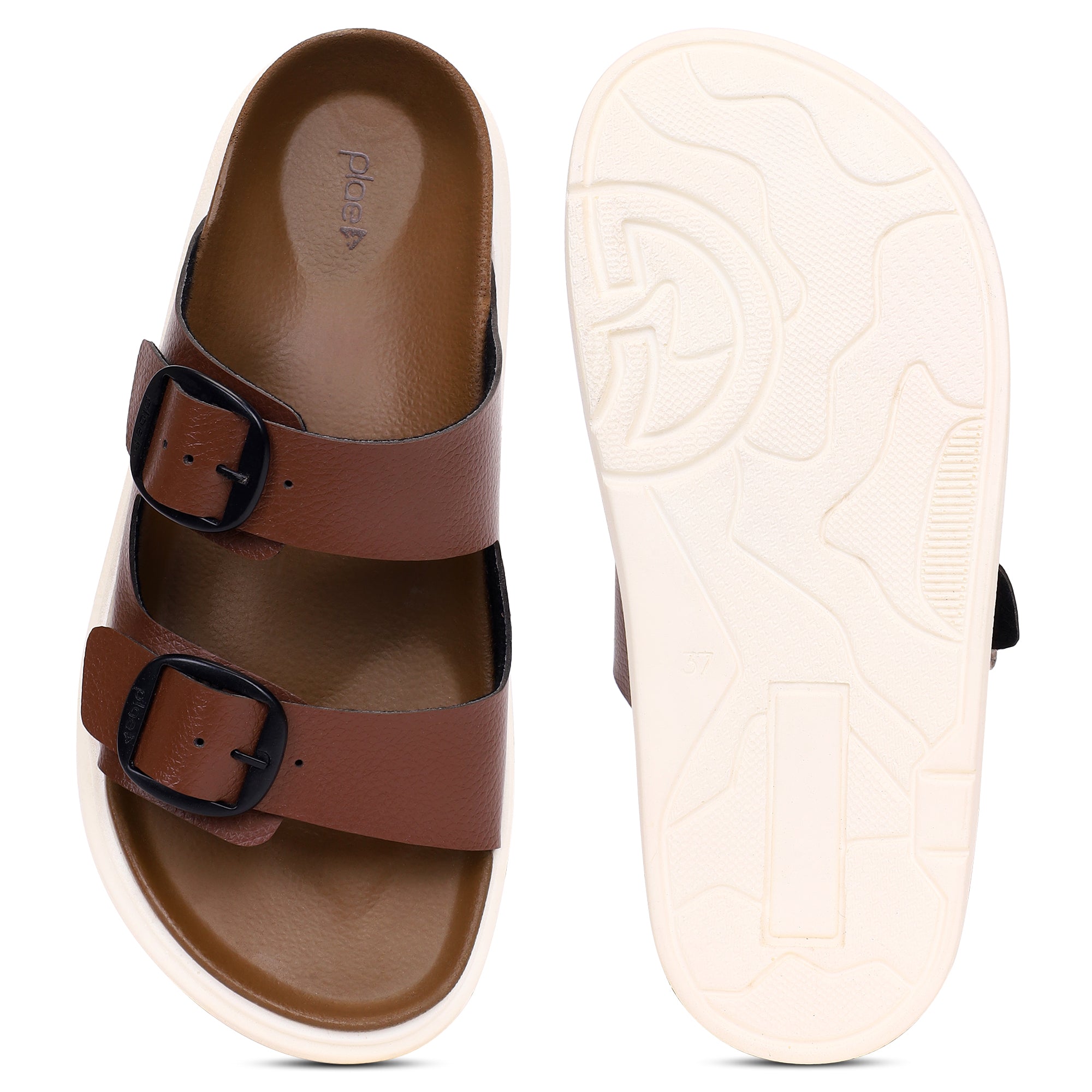 PLAE - Glide Women Casual Slipper – Brown