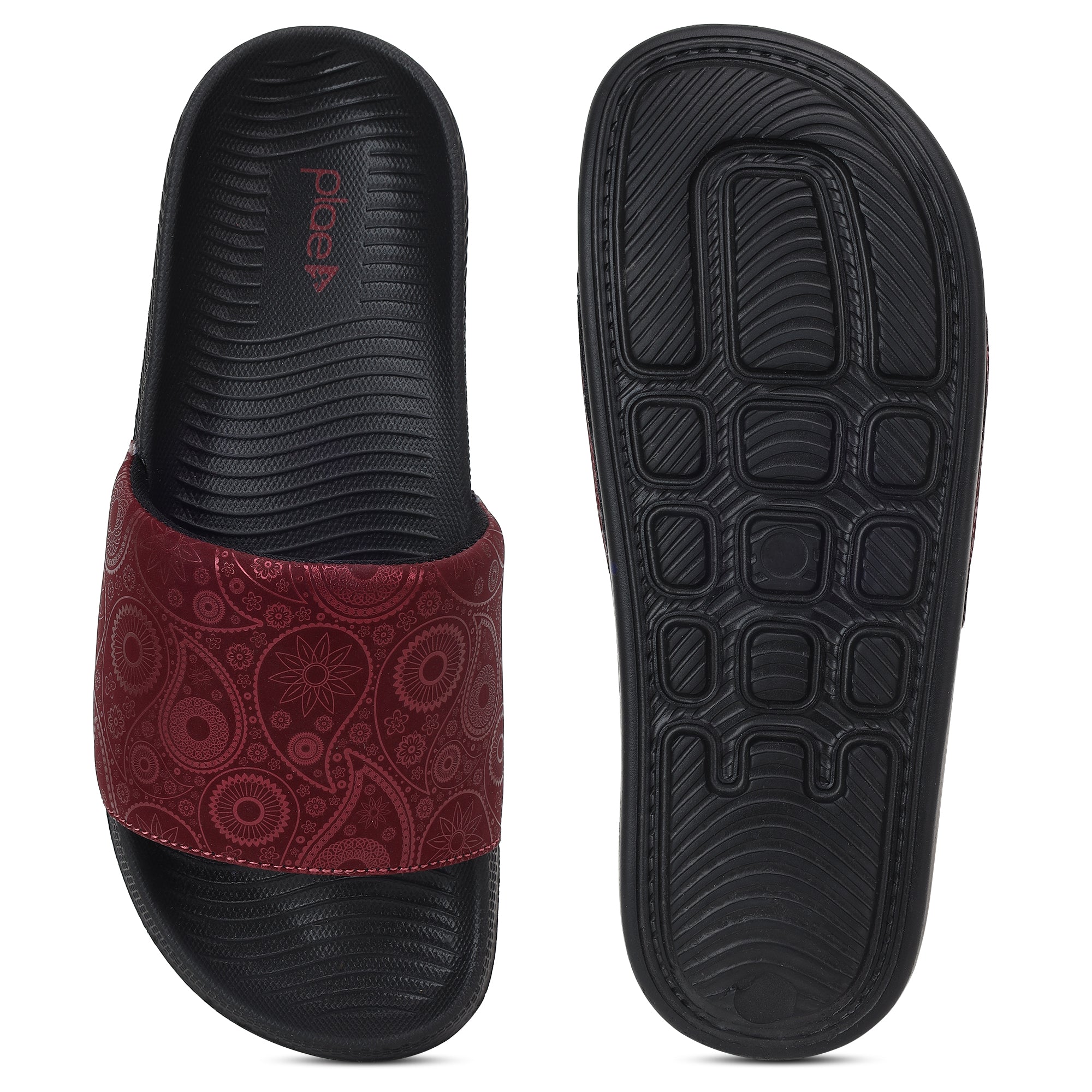 PLAE - Lumina Women Casual Slider – Mehroon