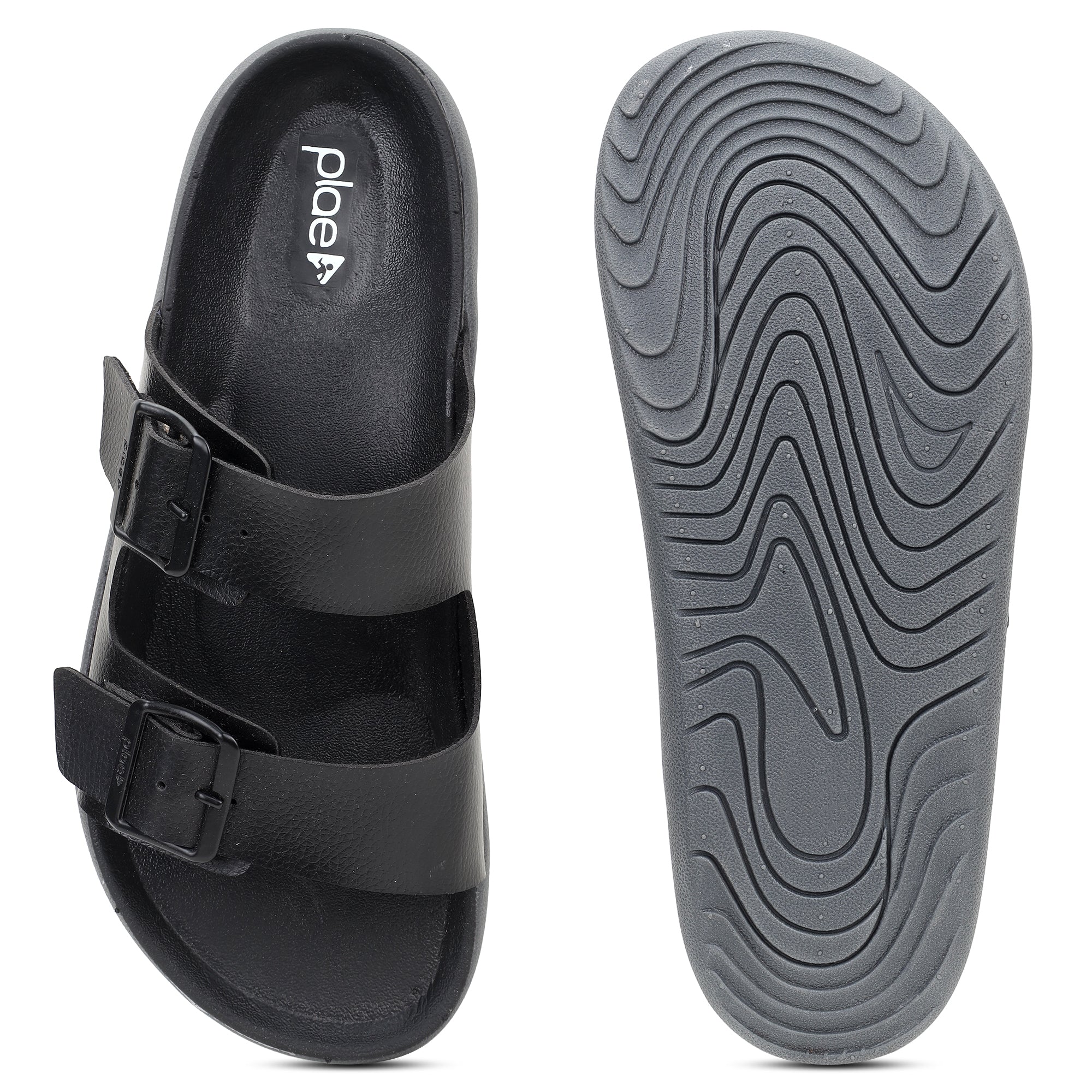 PLAE - Pace Men Casual Slipper – Black