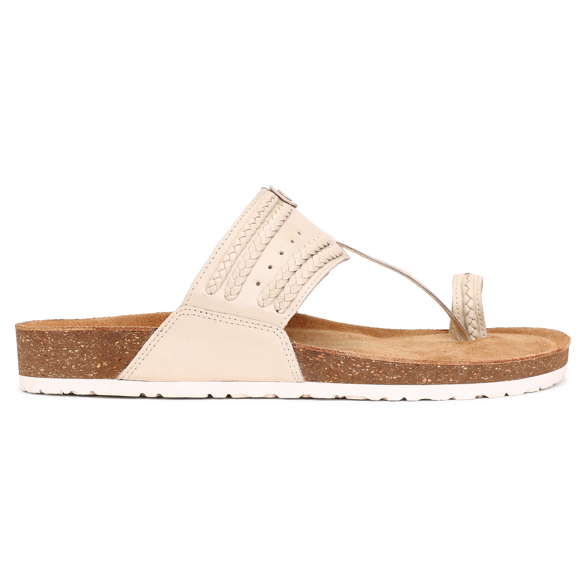 PLAE - Plush Men Casual Slipper – Cream
